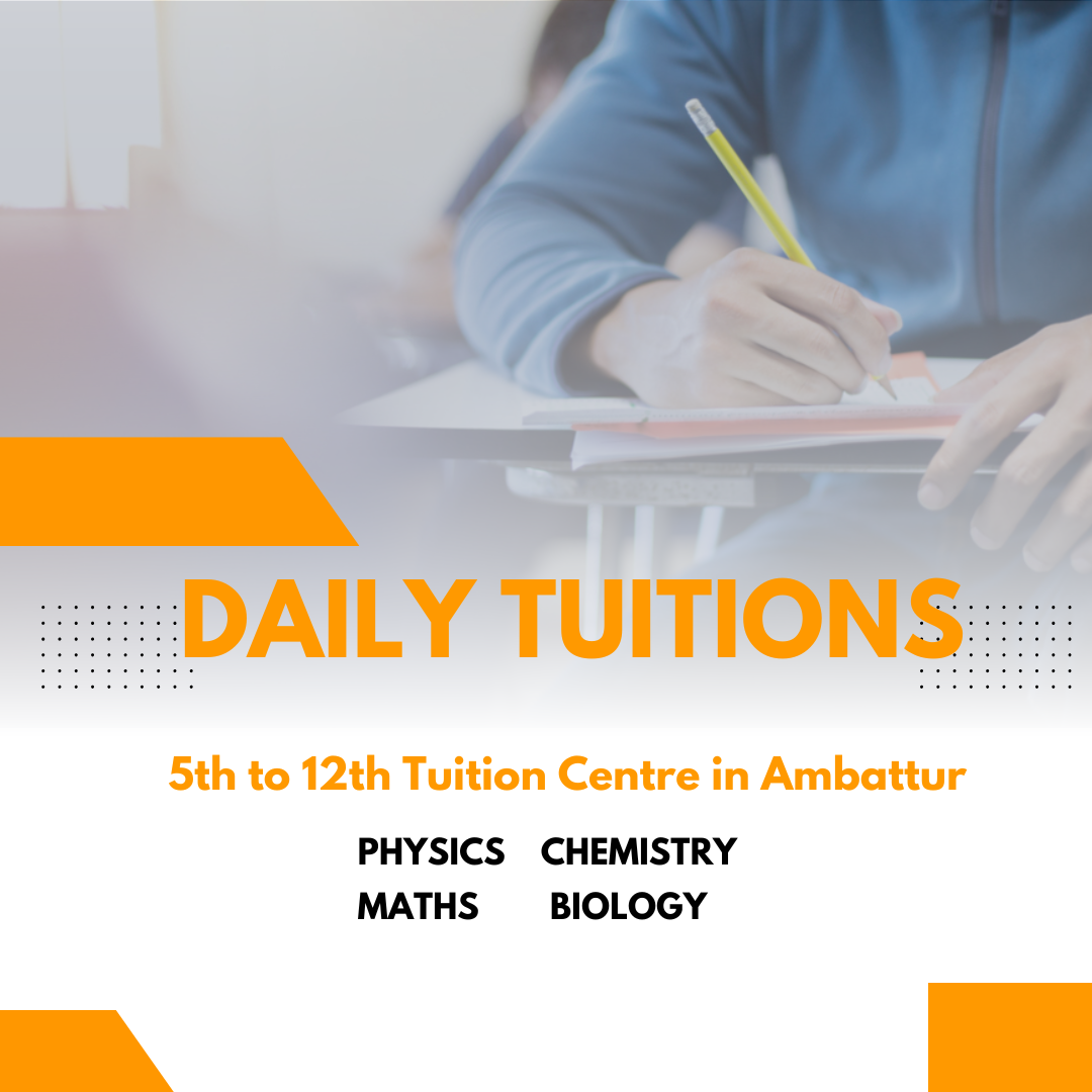 1st Std Tuition Centre in Ambattur